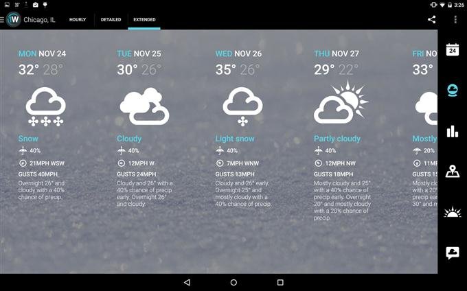 1Weather Widget Forecast Radar (Custom)