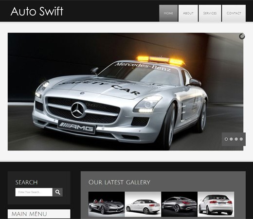 AutoSwift Ecommerce Responsive web Template
