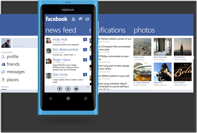 Facebook Windows Phone App