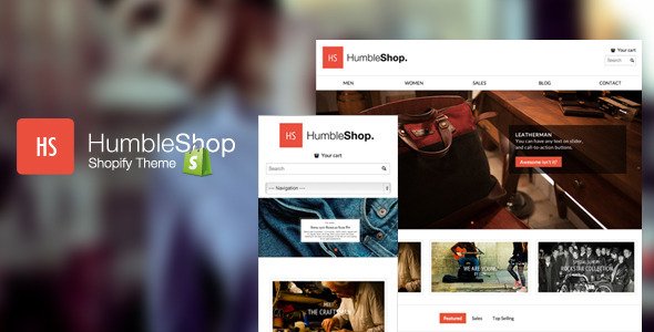 Humbleshop - Minimal Retina Shopify Theme