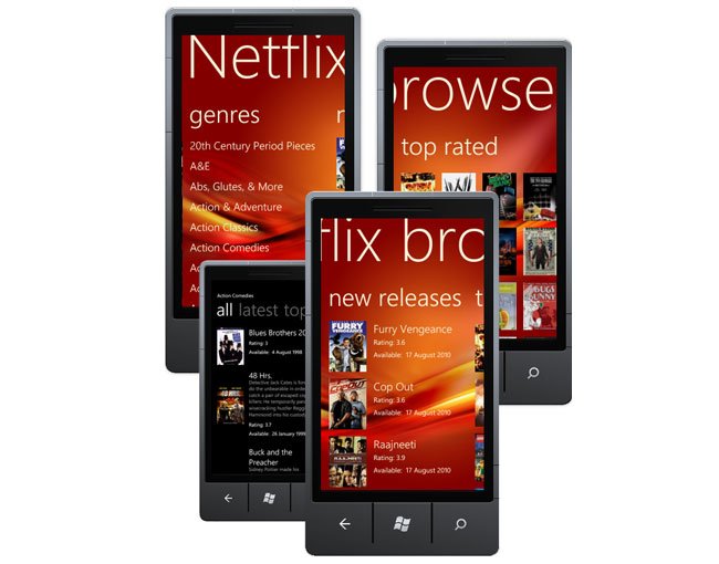 Netflix Windows Phone App