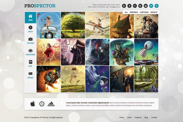Prospector WordPress Portfolio Themes