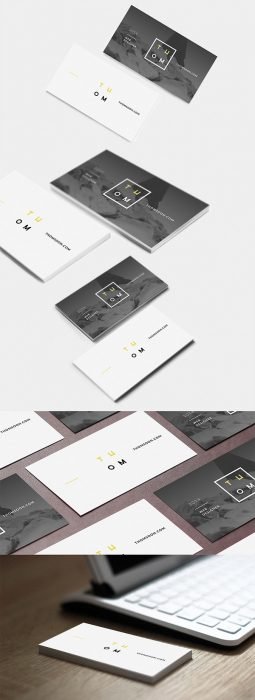 7+ Clean Business Card FREE MOCKUP