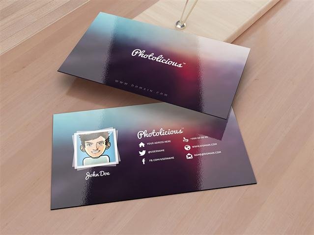 Photographer Business Card (Small) (2)