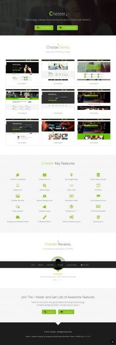 Chester - Software, Hosting, Technology And MultiPurpose WordPress Theme + WHMCS