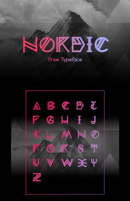 Nordic (Free Font)