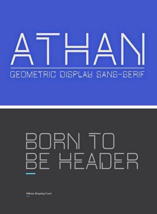 Athan Typeface (Custom)