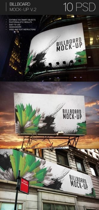 Billboard Mock-Up Vol.2 (Custom)