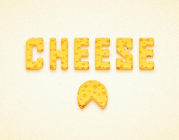 Create a Detailed Cheese Text Effect in Adobe Illustrator (Custom)
