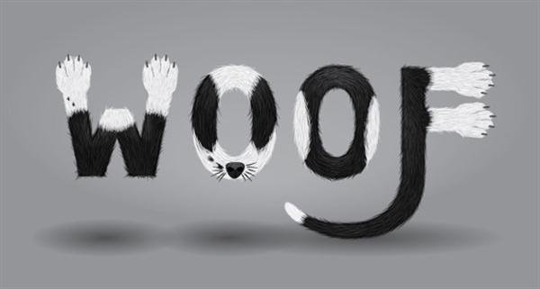 Create a Furry Calligram in Illustrator (Custom)