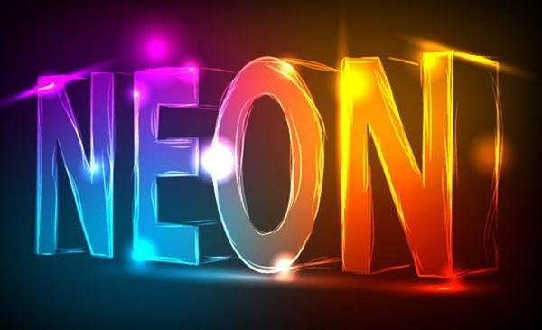 Create a Neon Text Effect in Illustrator (Custom)