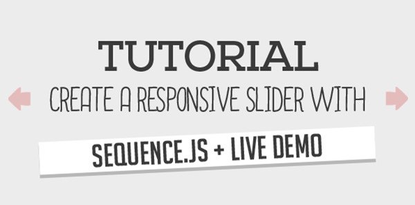 Create a Responsive Slider with Sequence js