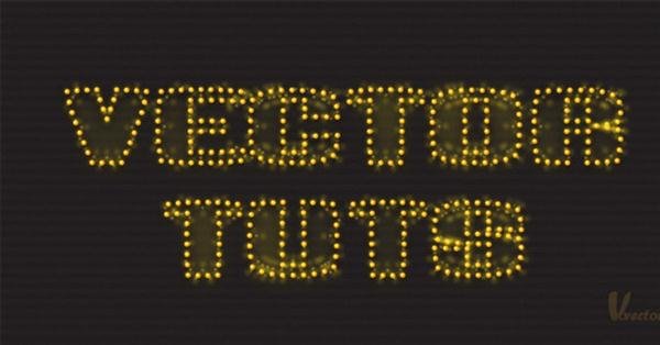 Create a Sparkly Text Effect in Adobe Illustrator (Custom)