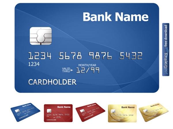 Credit card template (Custom)