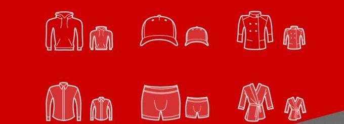 FREE ICONS SET - Clothing and Footwear (Custom)