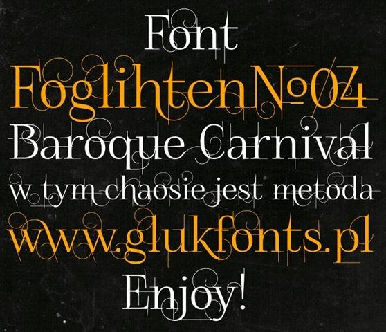 FoglihtenNo04 font (Custom)