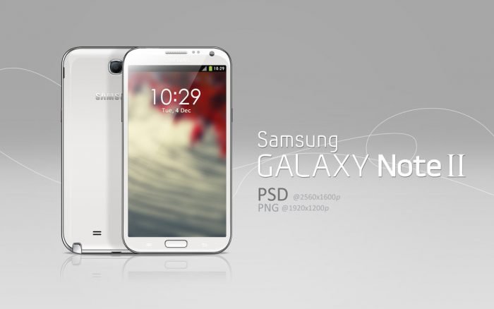Galaxy Note II PSD