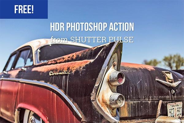 HDR Photoshop Action (Custom)
