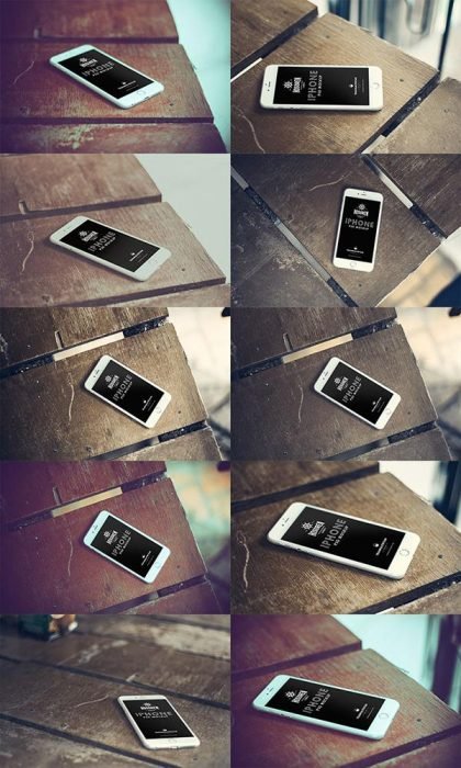 Hosoren – 10 Photorealistic iPhone 6 Free PSD Templates (Custom)