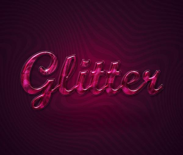 How to Create Extreme Glossy and Shiny Text Effect in Photoshop Tutorial (Custom)