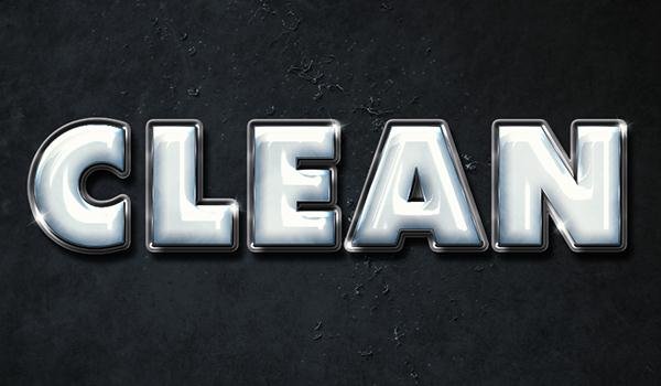 How to Create a Clean, Glossy Plastic Text Effect in Adobe Photoshop (Custom)