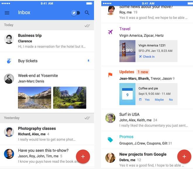 Inbox by Gmail – the inbox that works for you