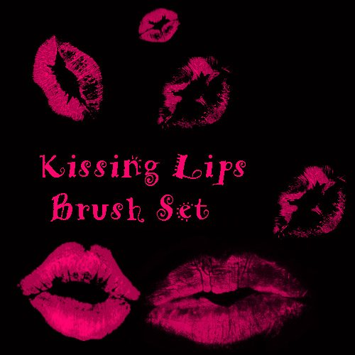 Lips Kisses Brush Set