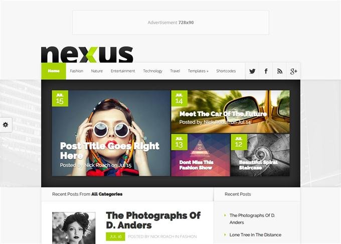 Nexus Magazine Theme (Custom)