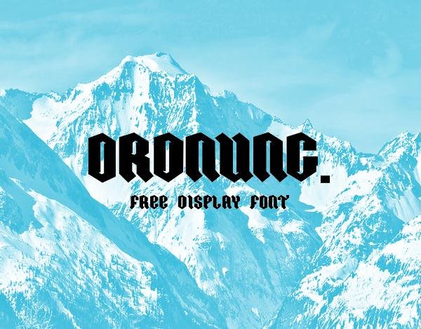 Ordnung Free Font (Custom)