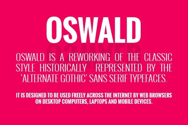 Oswald (Custom)