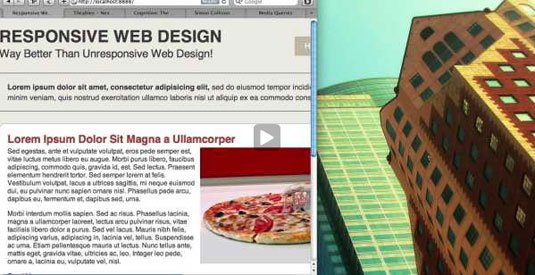 Responsive web design a visual guide