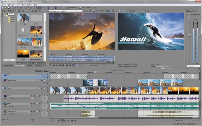 Sony Vegas Movie Studio