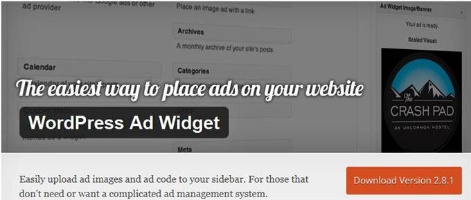 WordPress Ad Widget (Custom)