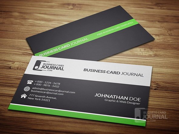 Clean & Professional Business Card Design