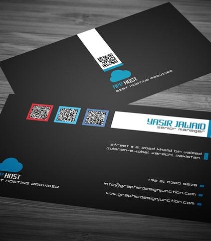 Free Corporate Business Card Mockup (PSD) (Small)