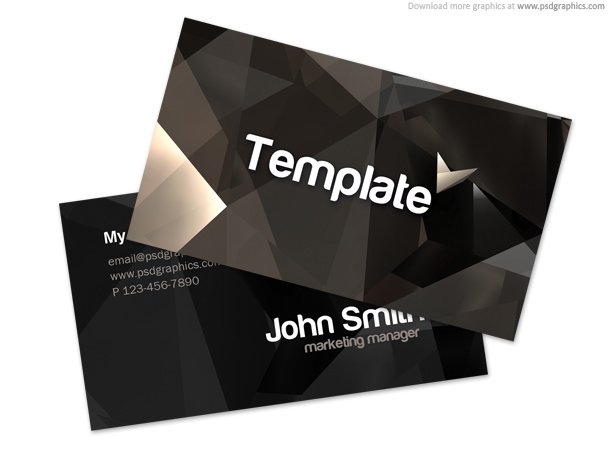Stylish business card template