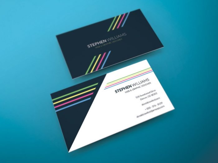 Two Side Print Ready Free Business Card Template
