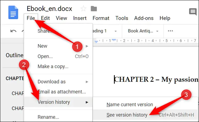 How To Remove Edit History From Google Docs