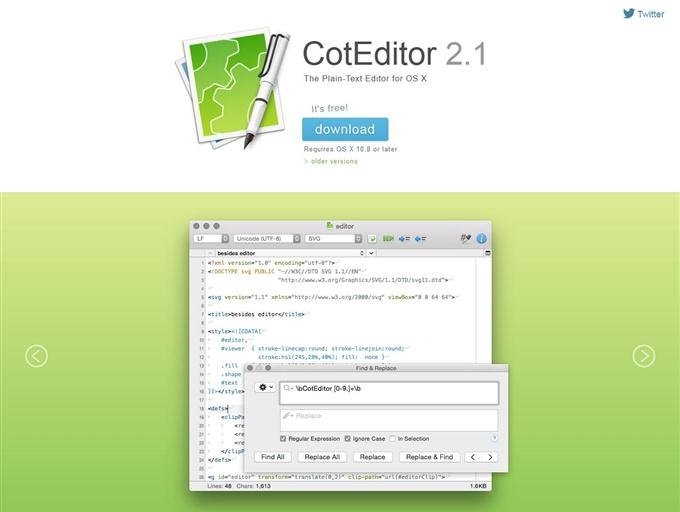 coteditor diff