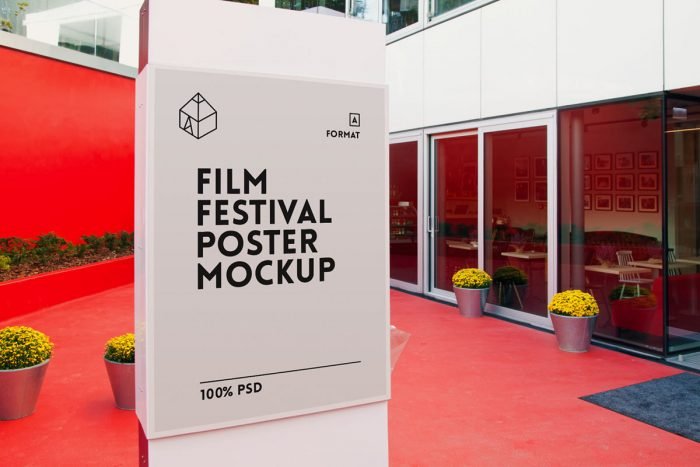 Film Festival Poster Mockup