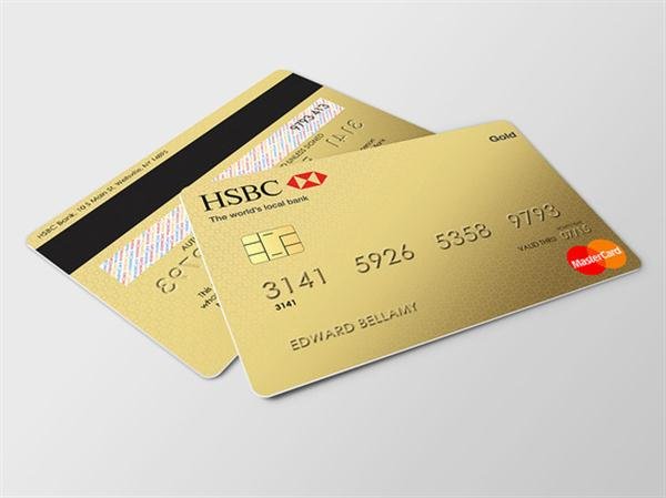 HSBC Credit Card Mockup (Custom)