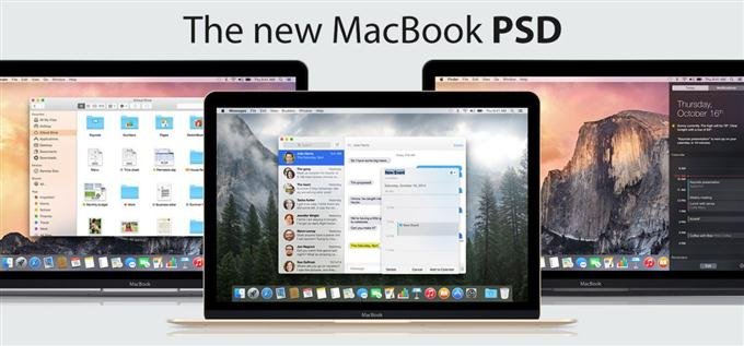 The new MacBook PSD (Custom)
