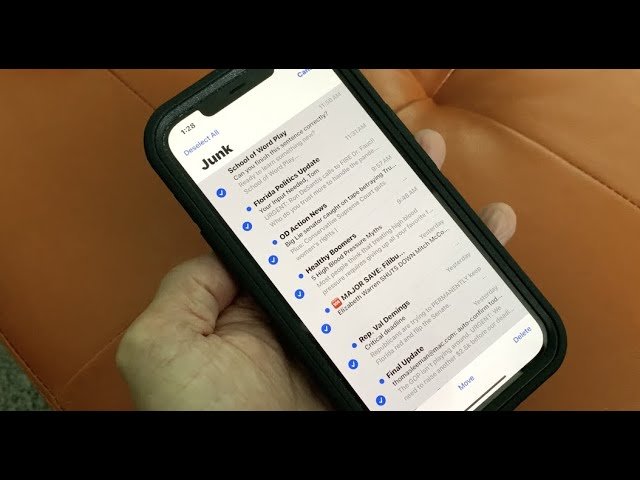 How Do I Automatically Delete Junk Mail On My Iphone